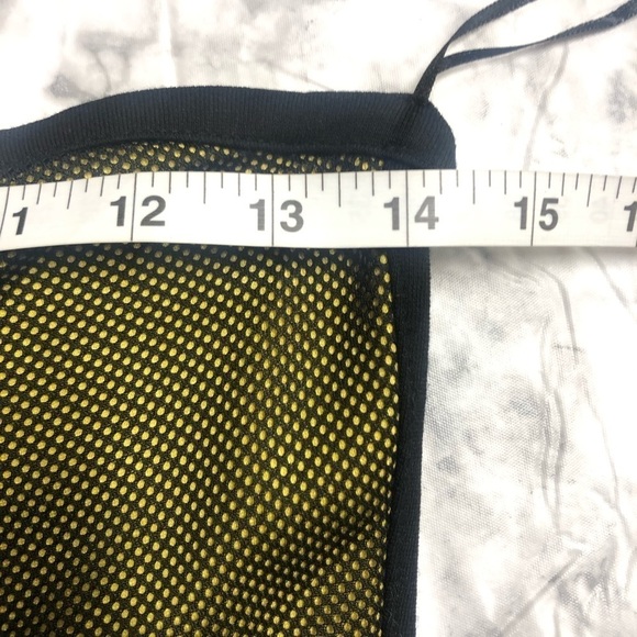 Bershka Womens Bodycon Dress Size Medium Strapless Color block NWT - Picture 4 of 5